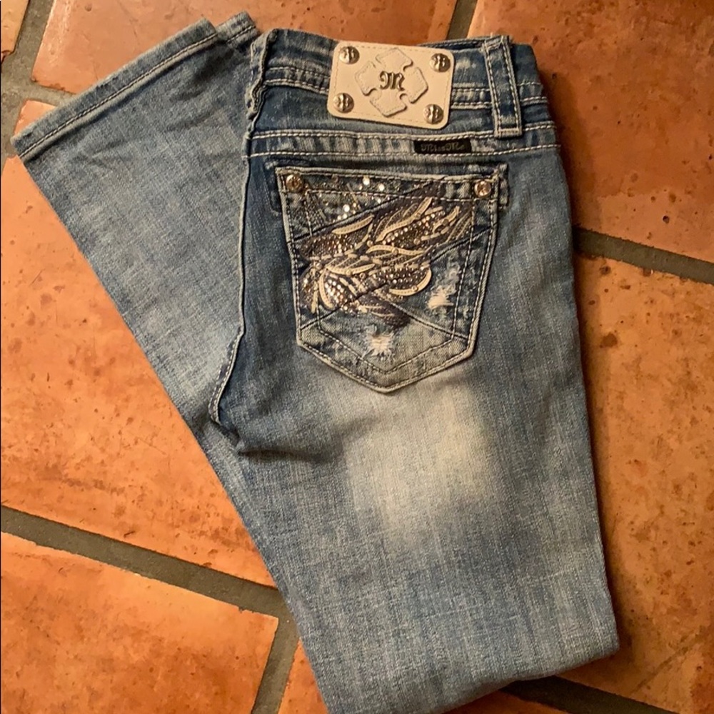 DISTRESSED MISS ME JEANS❤️